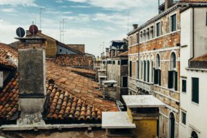 Dächer Venedig Terrakotta Künstler Lagunenstadt